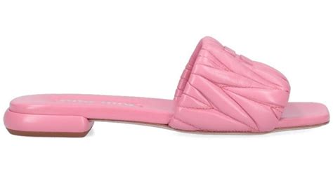 miu miu slides|where to buy miu michu.